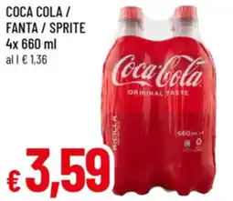 Famila Coca cola / fanta/sprite offerta