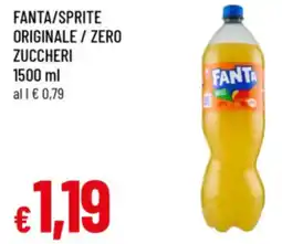 Famila Fanta/sprite originale/zero zuccheri offerta