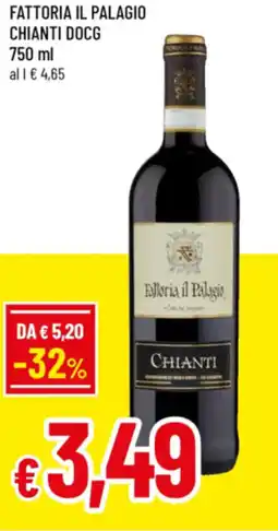 Famila Fattoria il palagio chianti docg offerta