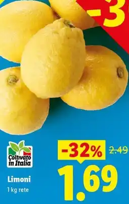 Lidl Limoni offerta
