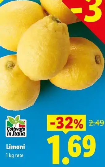 Lidl Limoni offerta