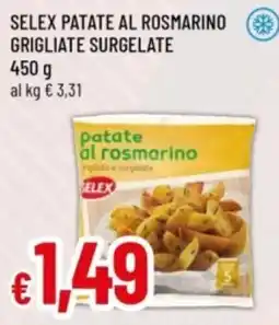 Famila Selex patate al rosmarino grigliate surgelate offerta