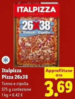 Lidl Italpizza Pizza 26x38 offerta