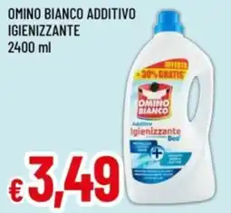 Famila Omino bianco additivo igienizzante offerta
