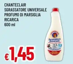 Famila Chanteclair sgrassatore universale profumo di marsiglia ricarica offerta