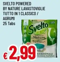 Famila Svelto powered by nature lavastoviglie tutto in 1 classico / agrumi offerta