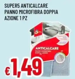 Famila Super5 anticalcare panno microfibra doppia azione offerta