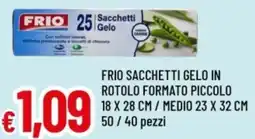 Famila Frio sacchetti gelo in rotolo formato piccolo offerta