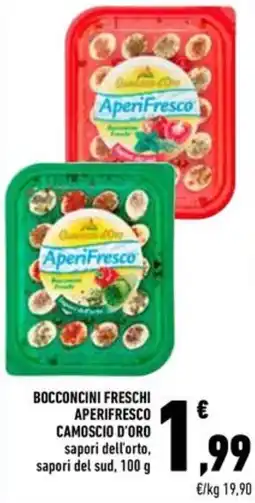 Conad Bocconcini freschi aperifresco CAMOSCIO D'ORO offerta