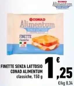 Conad Finette senza lattosio CONAD ALIMENTUM offerta