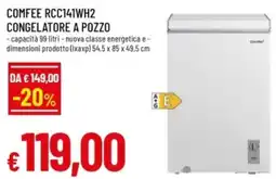Famila COMFEE RCC141WH2 CONGELATORE A POZZO offerta