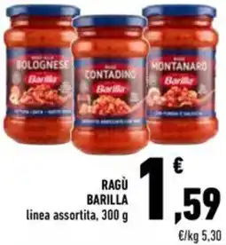 Conad Ragù BARILLA offerta