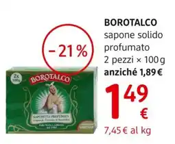 dm drogerie markt BOROTALCO sapone solido profumato offerta