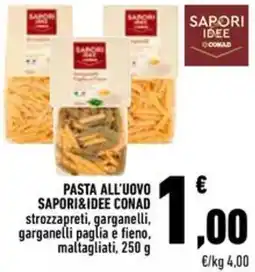 Conad Pasta all'uovo SAPORI&IDEE CONAD offerta