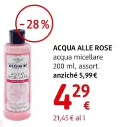 dm drogerie markt ACQUA ALLE ROSE acqua micellare offerta
