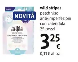 dm drogerie markt wild stripes patch viso anti-imperfezioni con calendula offerta