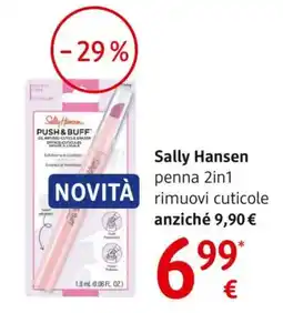dm drogerie markt Sally Hansen penna 2in1 rimuovi cuticole offerta