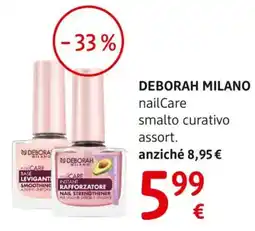 dm drogerie markt DEBORAH MILANO nailCare smalto curativo offerta