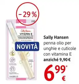 dm drogerie markt Sally Hansen penna olio per unghie e cuticole con vitamina E offerta