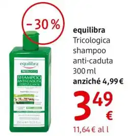 dm drogerie markt equilibra Tricologica shampoo anti-caduta offerta