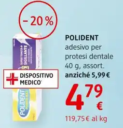 dm drogerie markt POLIDENT adesivo per protesi dentale offerta
