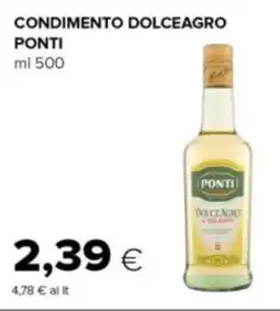 Oasi Condimento dolceagro PONTI offerta