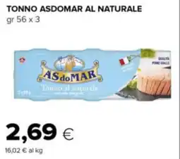 Oasi TONNO ASDOMAR AL NATURALE offerta