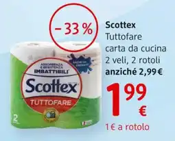 dm drogerie markt Scottex Tuttofare carta da cucina offerta