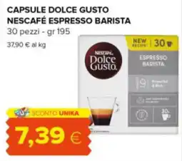 Oasi Capsule dolce gusto nescafé espresso barista offerta