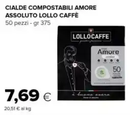 Oasi Cialde compostabili amore assoluto LOLLO CAFFÈ offerta