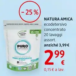 dm drogerie markt NATURA AMICA ecodetersivo concentrato offerta