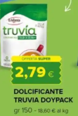 Oasi Eridania Dolcificante truvia doypack offerta