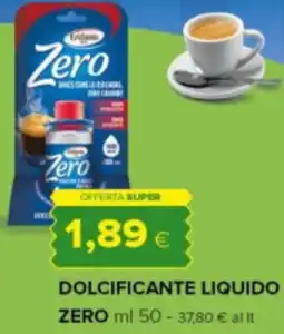 Oasi Eridania dolcificante liquido zero offerta