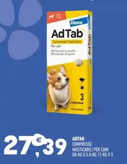 Ayoka Adtab compresse masticabili per cani offerta