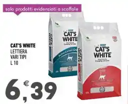 Ayoka Cat's white lettiera offerta