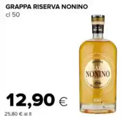 Oasi Grappa RISERVA NONINO offerta