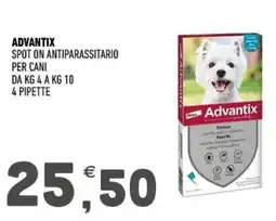 Ayoka Advantix spot on antiparassitario per cani offerta
