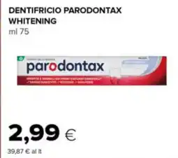 Oasi Dentifricio parodontax whitening offerta