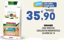 Ayoka Morando cane sensitive croccantini monoproteico salmone offerta