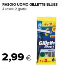 Oasi Rasoio uomo GILLETTE BLUE3 offerta