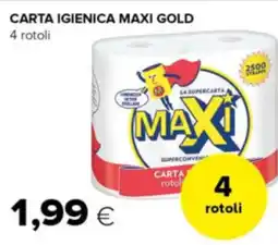Oasi Carta igienica MAXI GOLD offerta