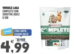 Ayoka Versele laga complete cuni sensitive adult offerta