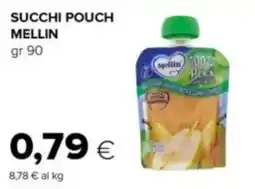 Oasi Succhi pouch MELLIN offerta