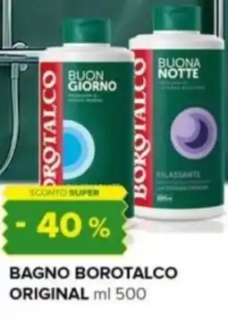 Oasi Borotalco Bagno borotalco original offerta