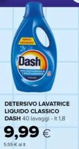 Oasi Detersivo lavatrice liquido classico DASH offerta