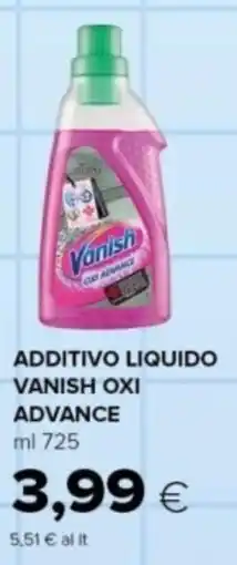 Oasi Additivo liquido vanish OXI ADVANCE offerta