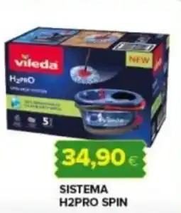Oasi Vileda sistema H2PRO spin offerta