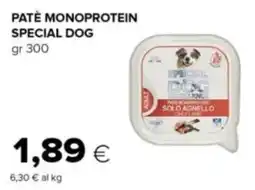 Oasi Pate monoprotein SPECIAL DOG offerta