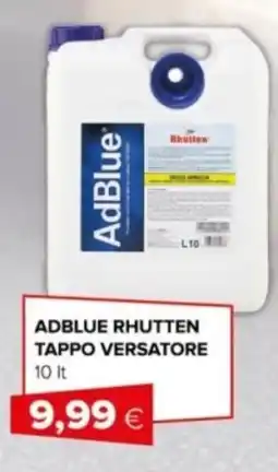 Oasi Adblue rhutten tappo versatore offerta
