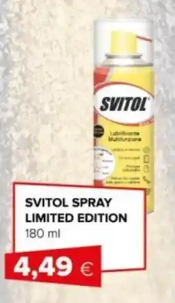 Oasi Svitol spray limited edition offerta
